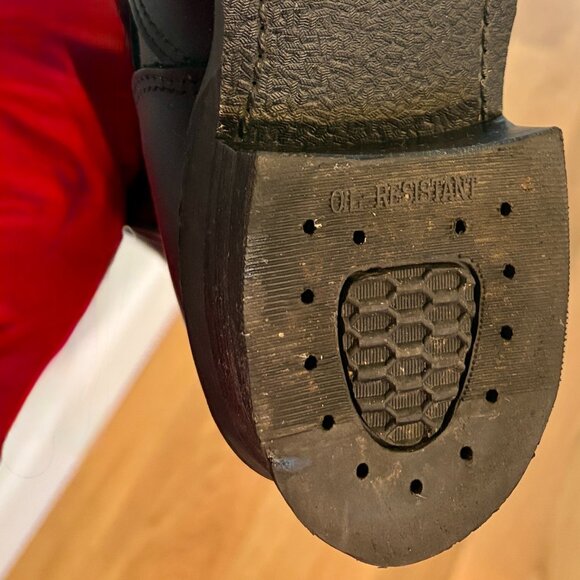 Frye Veronica Slouch riding boot W 8.5 Black leather knee high perfect condition - Picture 9 of 11